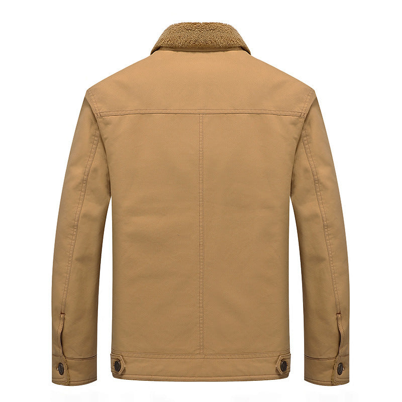 Herren Übergangsjacke mit warmem Teddyfutter Echo Archiv