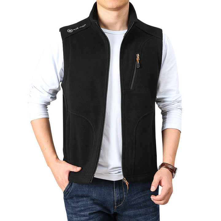 Herren Weiche Fleece-Weste Echo Archiv