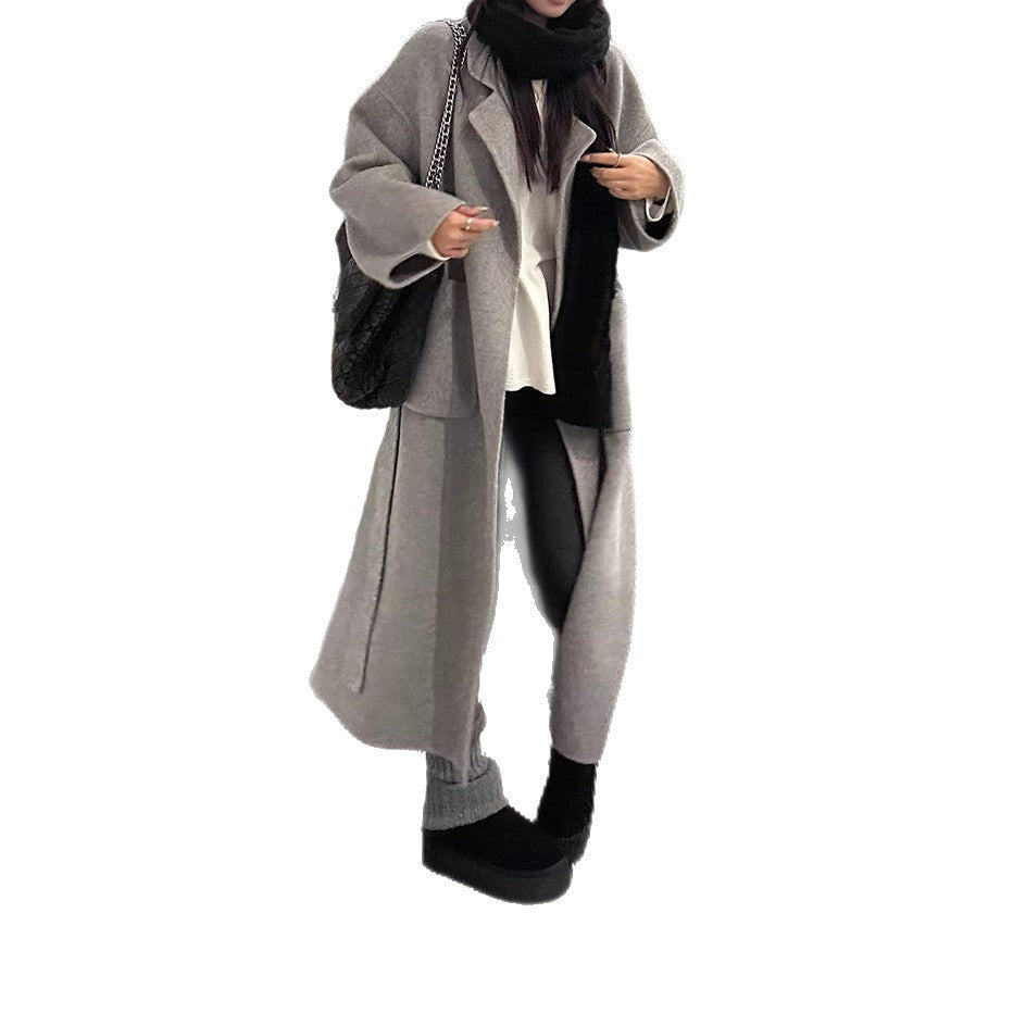 Damen Eleganter und bequemer Longblazer Echoarchiv