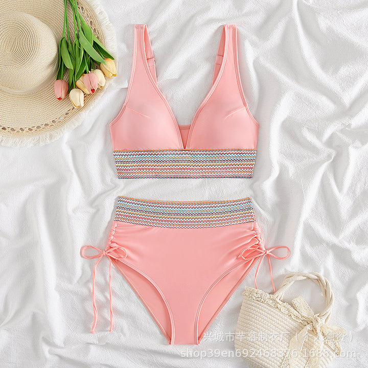 Damen Hochgeschnittener Sportbikini Echo Archiv