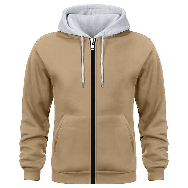 Herren Kapuzenjacke mit doppellagigem Material Echoarchiv