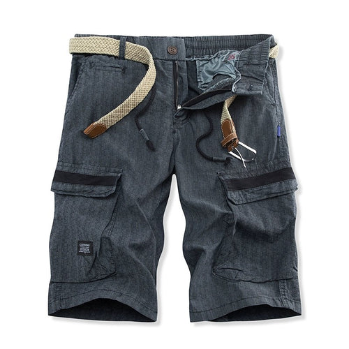Herren Cargo-Shorts mit praktischem Gummizug und mehreren Taschen Echoarchiv