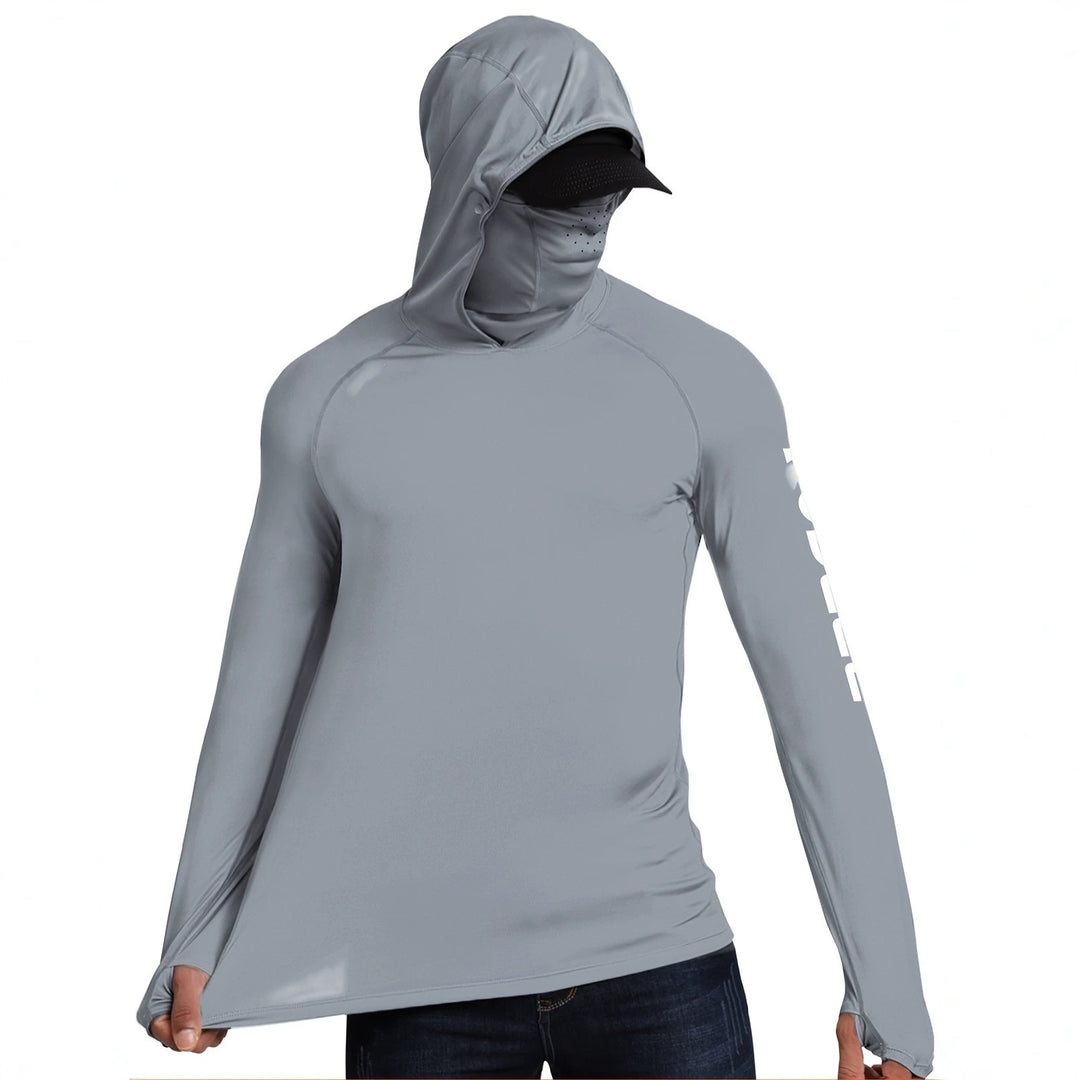 Herren Funktionales Outdoor Shirt mit Kapuze – Orvano