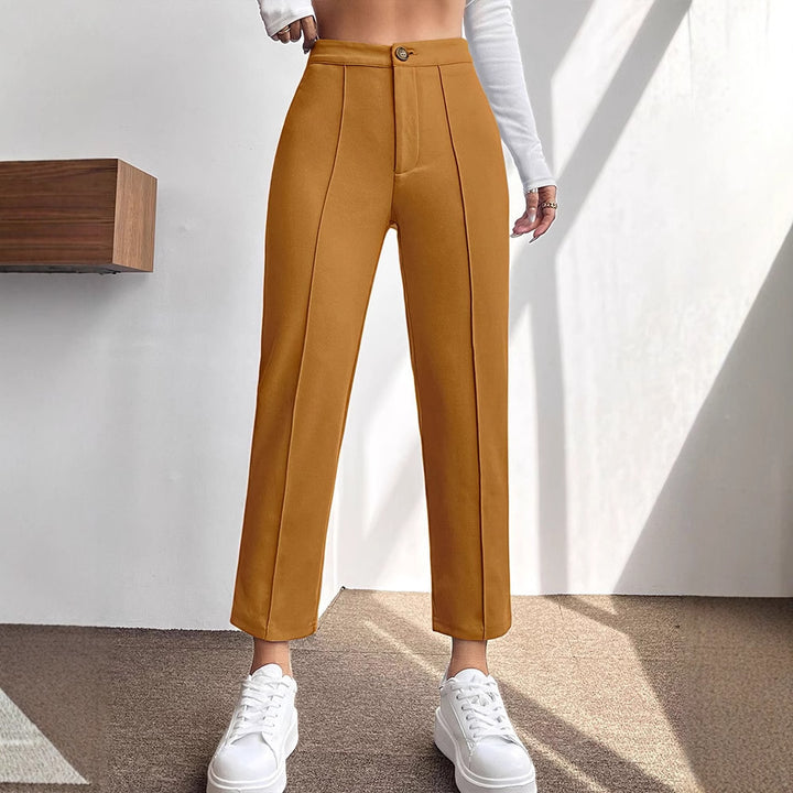 Damen elegante chino Hose mit taillierter Passform Echo Archiv