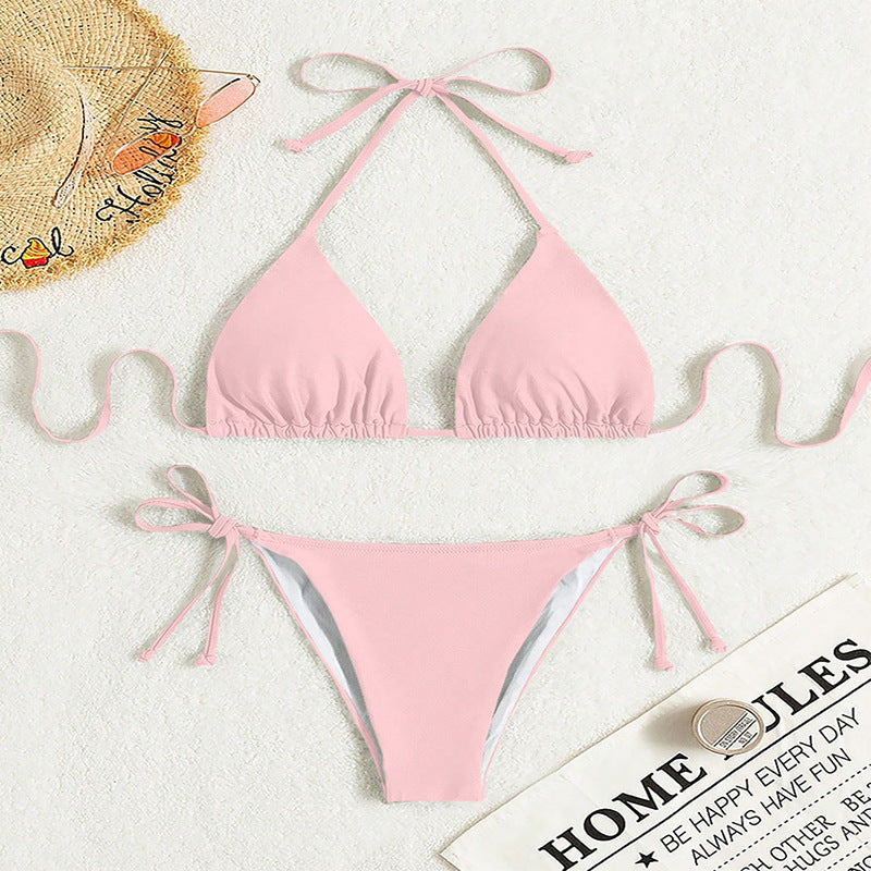 Damen Triangel-Bikini mit verstellbaren Bindebändern und elegantem Schnitt Echo Archiv