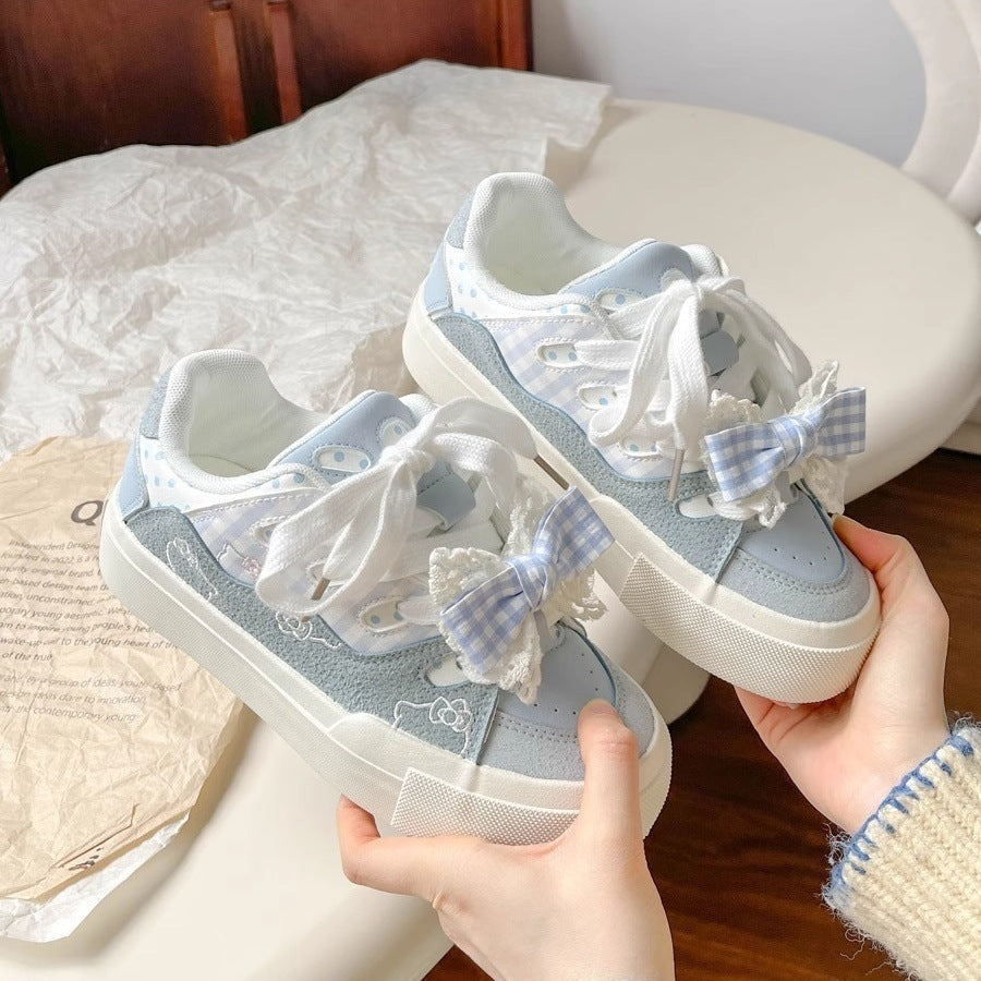 Damen Sneakers mit verspielt romantischen Details und komfortablen Sohlen Echo Archiv