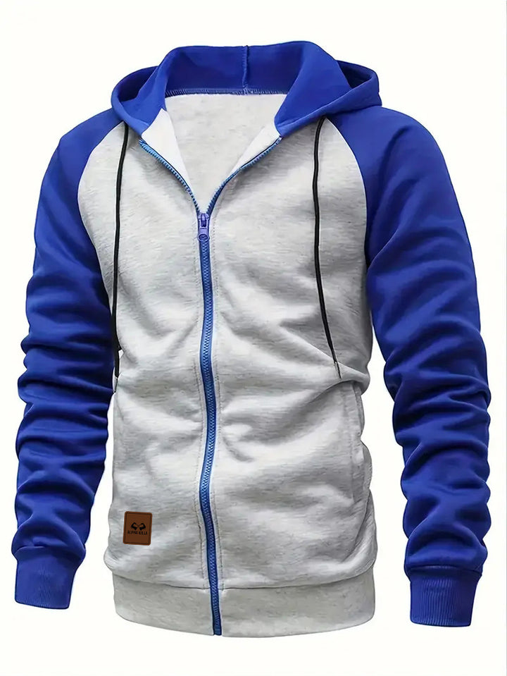 Herren Sportliche Kapuzenjacke Echo Archiv