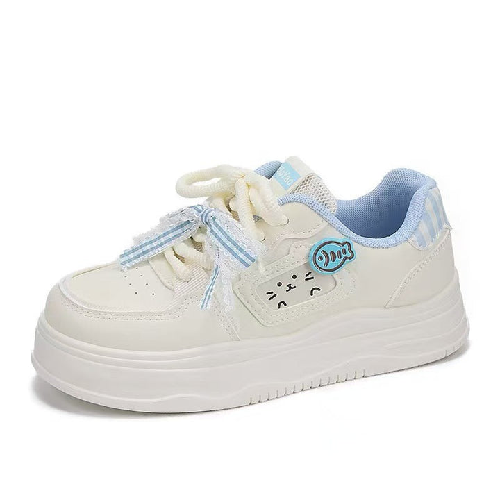 Damen Sportliche Sneakers mit verspieltem Katzenmotiv und bequemer Dämpfung Echo Archiv