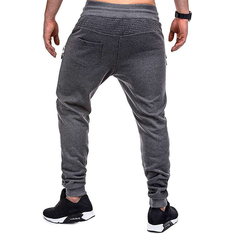 Herren Sportliche Jogginghose mit stylischen Reißverschlüssen Echoarchiv