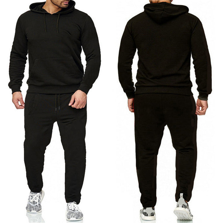 Herren sportliches Kapuzenset mit praktischer Jogginghose Echoarchiv