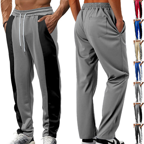 Herren Sportliche Jogginghose mit seitlichen Kontrasten Echoarchiv
