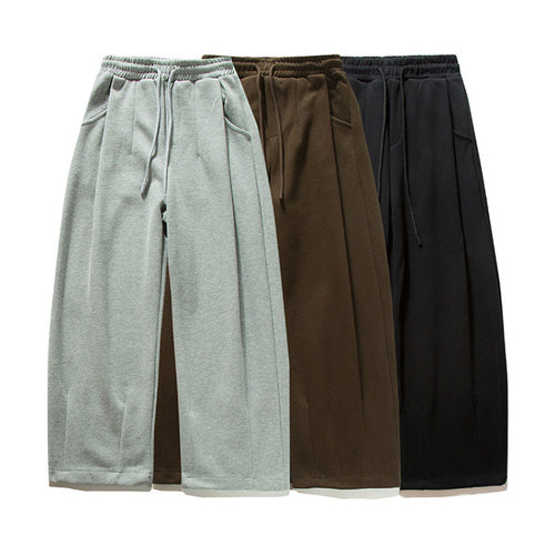 Unisex Weite Jogginghose mit Bundfalten, Elastischem Tunnelzug und Seitentaschen Echo Archiv