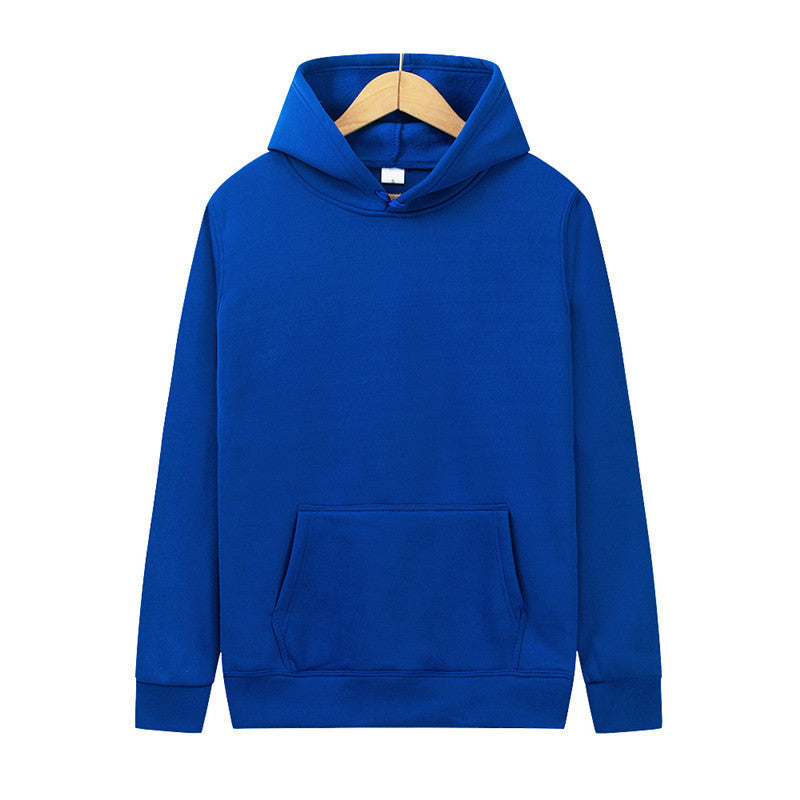 Unisex minimalistischer Kapuzenpullover ohne Reißverschluss mit innen angerautem French-Terry und integrierter Kängurutasche Echo Archiv