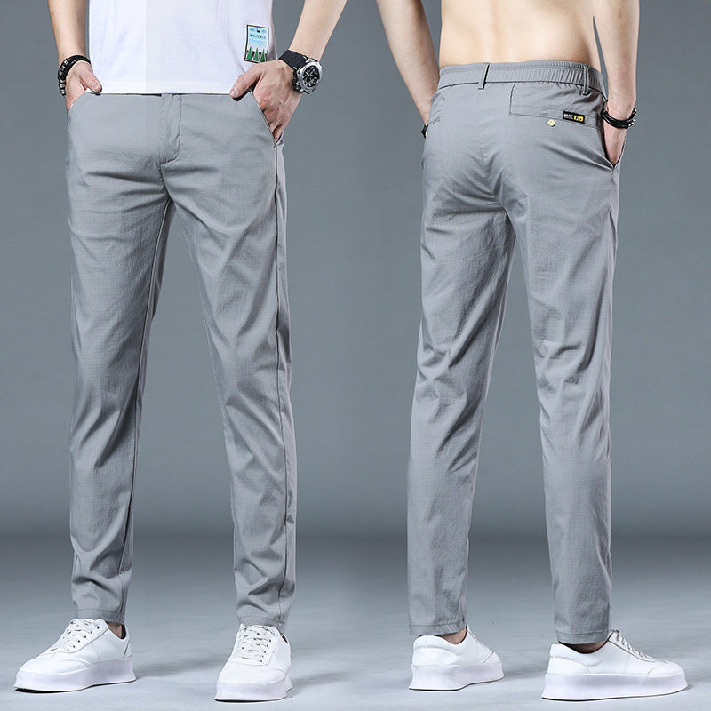Herren bequeme Chino-Hosen mit leichtem Stretch-Material Echoarchiv