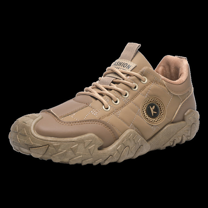Herren Robuster Outdoor-Sneaker mit profilierter Trail-Sohle und gesteppter Obermaterial-Optik Echoarhiv