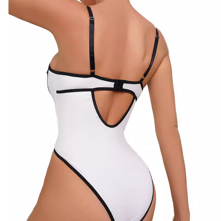 Damen Eleganter Figurformender Bodysuit Echo Archiv