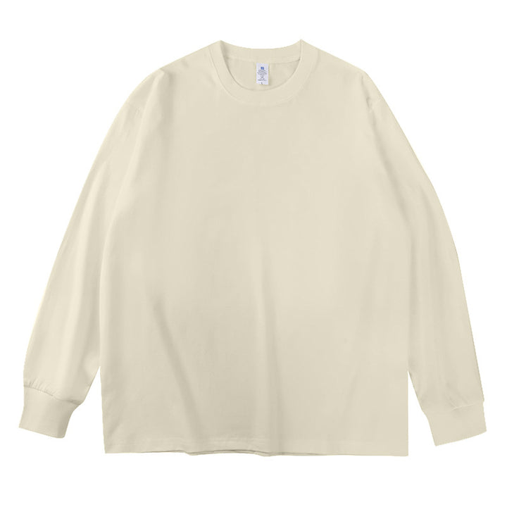 Unisex Oversize-Langarm-Sweatshirt mit Rundhalsausschnitt und gerippten Bündchen Echoarchiv