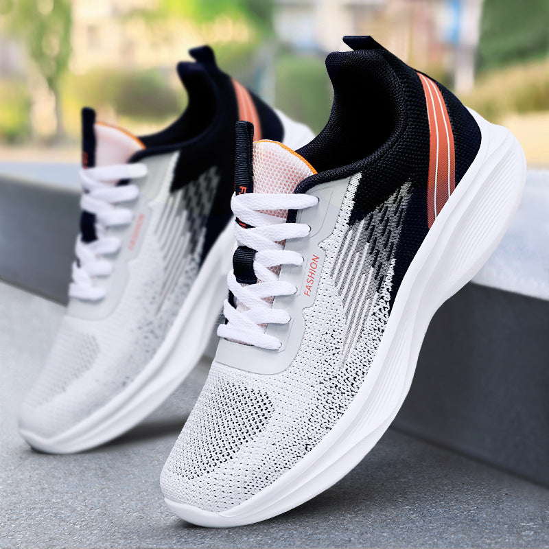 Herren nan moderner Performance-Running-Sneaker mit nahtlosem Strickobermaterial, sockenähnlichem Einstieg und reaktiver EVA-Dämpfung Echo Archiv