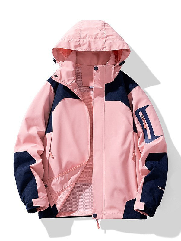 Herren Technische Outdoor-Softshelljacke mit Kapuze, Ärmeltasche und Mesh-Futter Echoarchiv