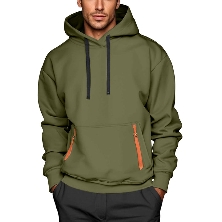 Herren Hoodie mit praktischen Reißverschlusstaschen Echoarchiv