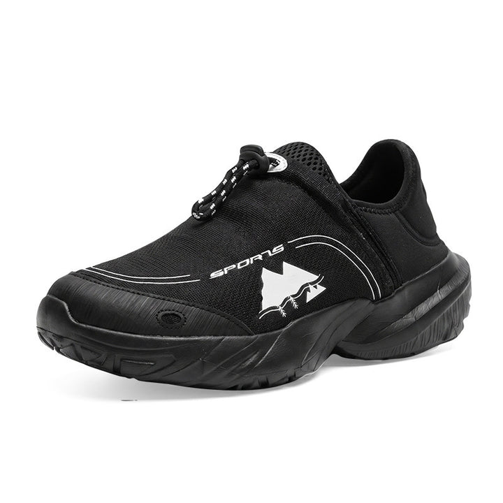 Unisex leichter atmungsaktiver Schlupfsneaker mit Schnellverschluss und stoßdämpfender Sohle Echoarchiv