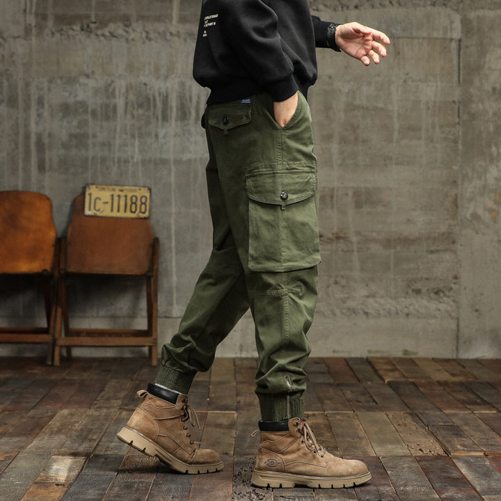 Herren Cargo-Hose mit atmungsaktiven Eigenschaften und multifunktionalen Taschen Echoarchiv