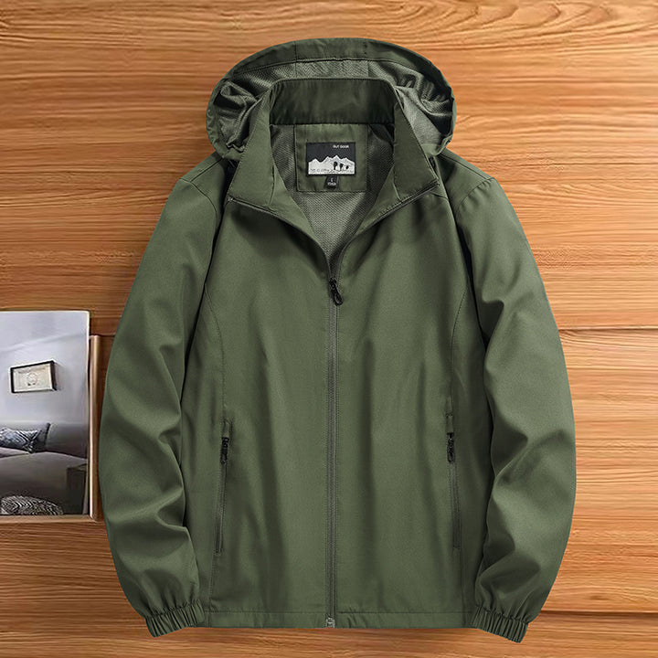Herren praktische Windjacke Echo Archiv