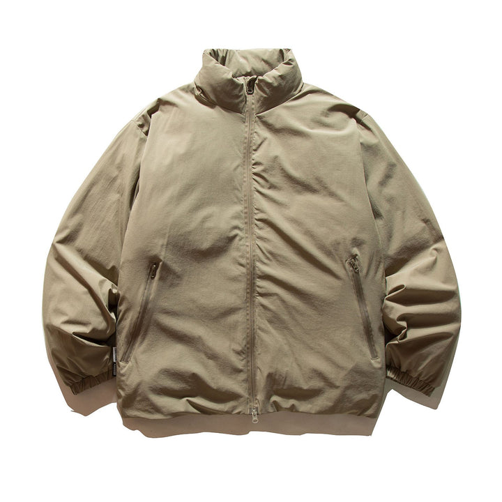 Herren Kurzblouson mit leichter Thermowattierung, hohem Stehkragen und elastischen Bündchen Echoarchiv
