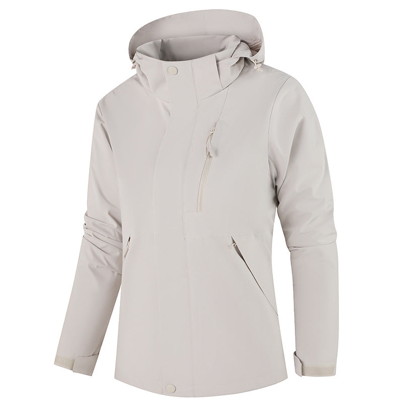 Frauen Verstellbare Regenjacke Echo Archive
