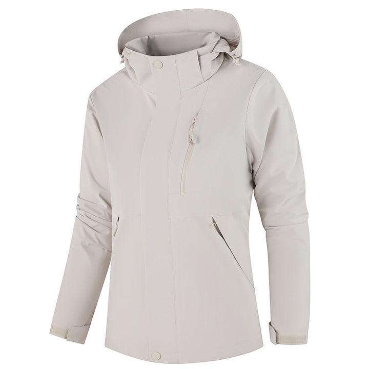 Frauen Verstellbare Regenjacke Echo Archive