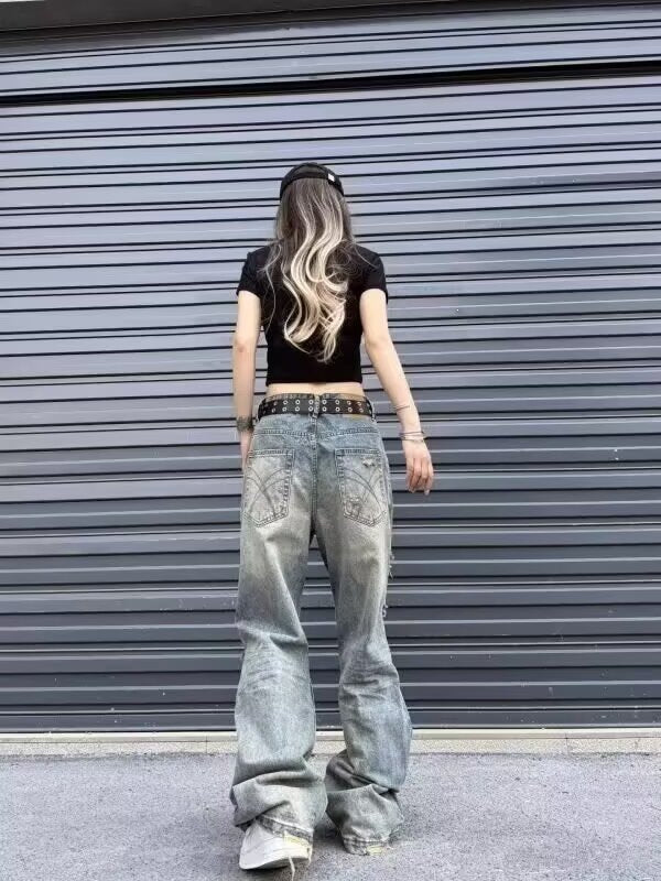 Damen Weitgeschnittene Jeans Echo Archiv