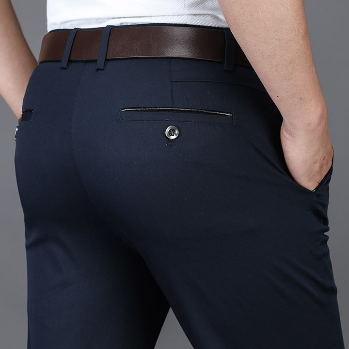 Herren moderne Chino-Hose mit eleganten Taschen Echoarchiv