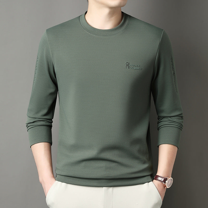 Herren Sport Sweatshirt mit strukturiertem Gewebe und modernem Rundhalsausschnitt Echoarchiv