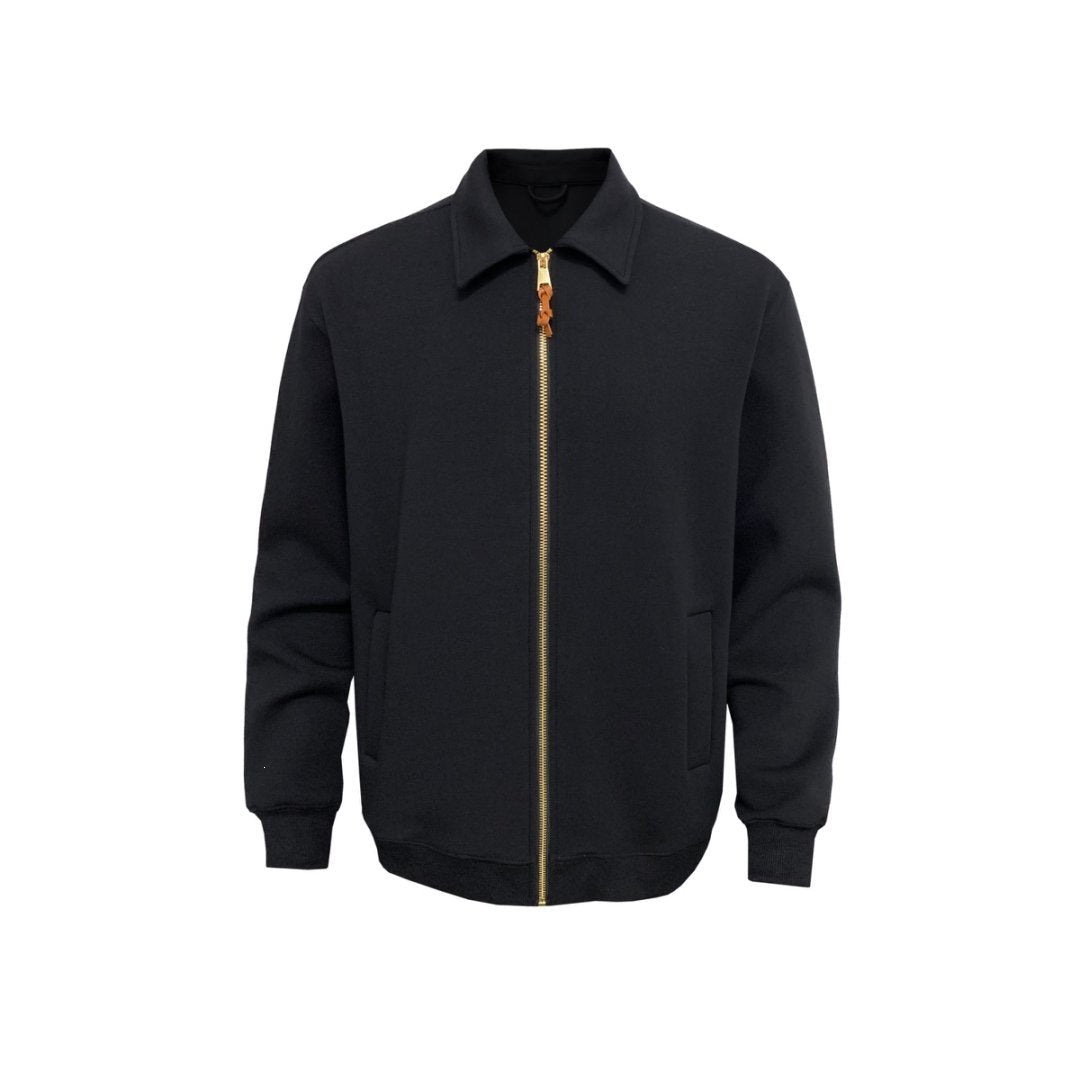 Herren Komfortable Sweatjacke mit Reißverschluss Echo Archiv
