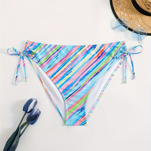 Damen Bikinihose mit seitlichen Bindebändern Echo Archiv