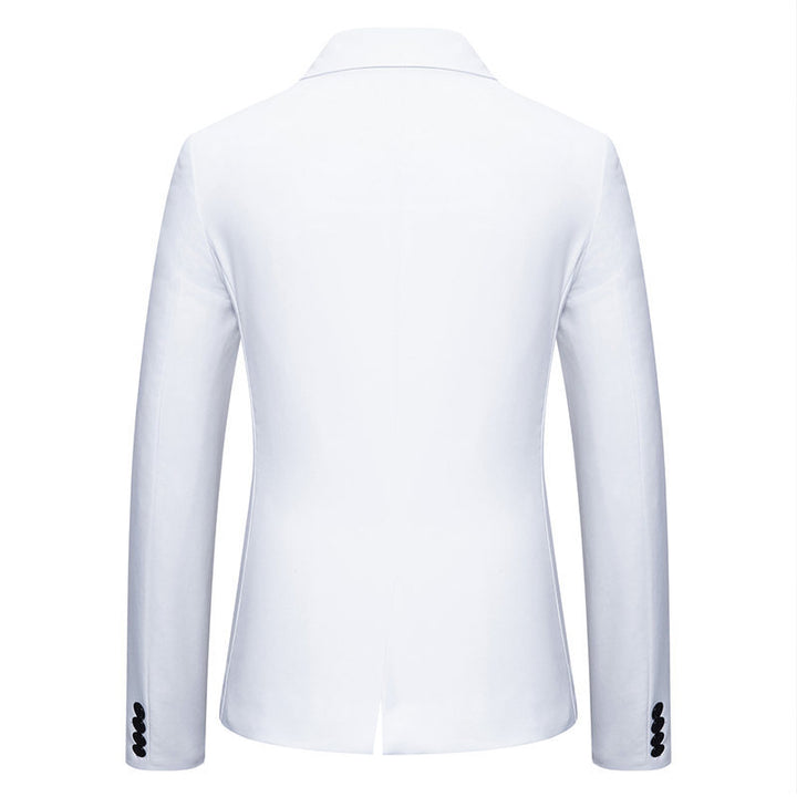 Herren Eleganter Blazer mit kontrastierenden Details Echoarchiv