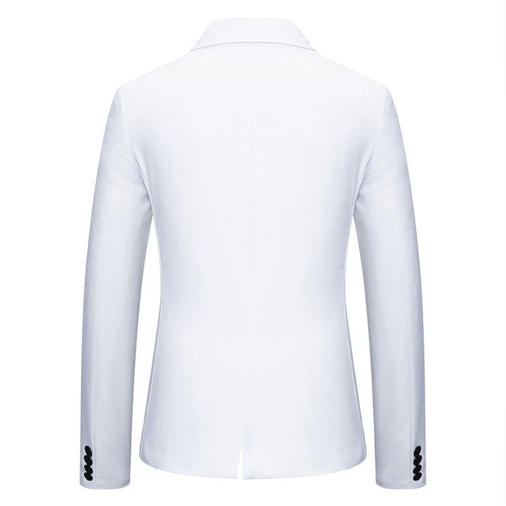 Herren Eleganter Blazer mit kontrastierenden Details Echoarchiv