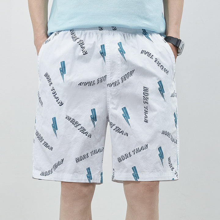 Herren lässige Badeshorts mit elastischem Bund und praktischem Taschendesign Echoarchiv