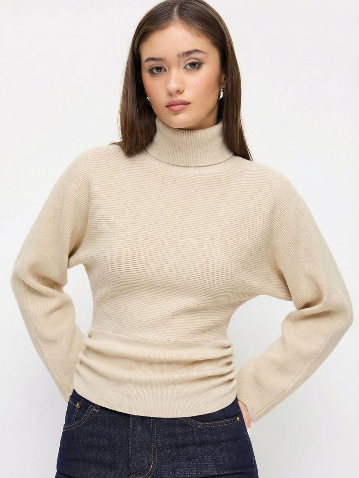 Damen Eleganter Rollkragenpullover Echo Archiv