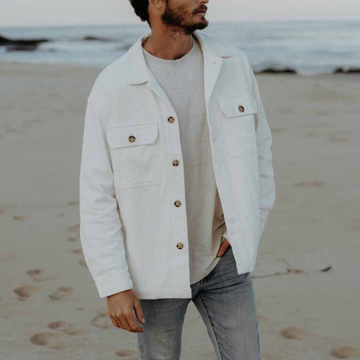 Herren cordjacke mit praktischen Brusttaschen Echoarchiv