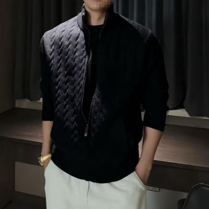 Herren Elegante und moderne Strickjacke Echo Archiv