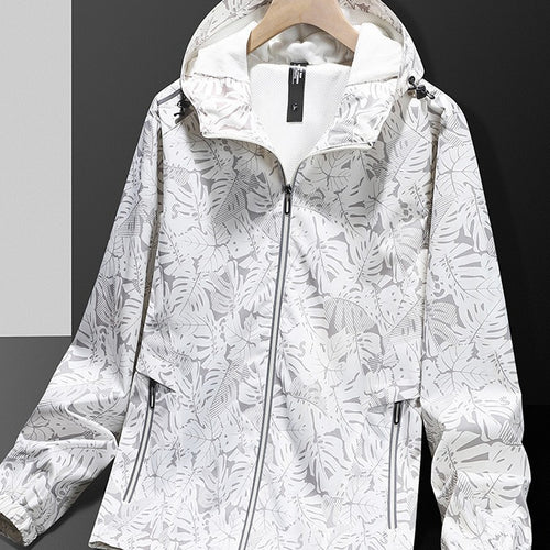 Damen Leichte Regenjacke mit verstellbarem Kapuzenverschluss Echo Archiv