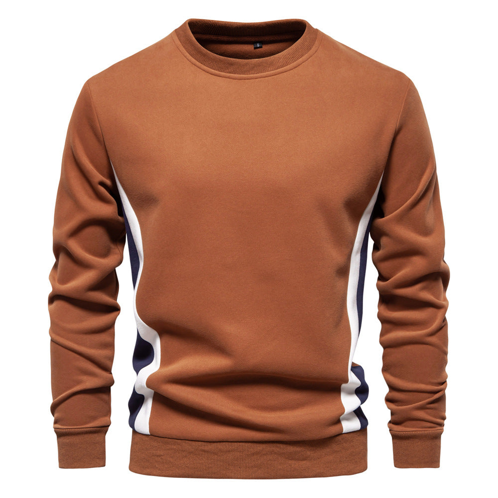 Herren Freizeit-Sweatshirt mit modernem Farbblockdesign Echoarchiv