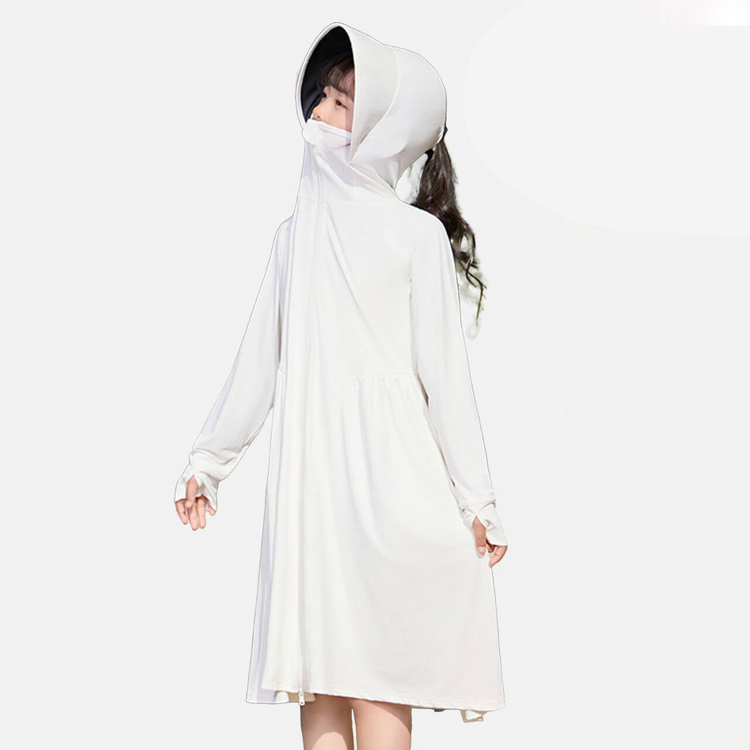 Damen atmungsaktive UV-Schutzjacke mit hohem Kragen Echo Archiv
