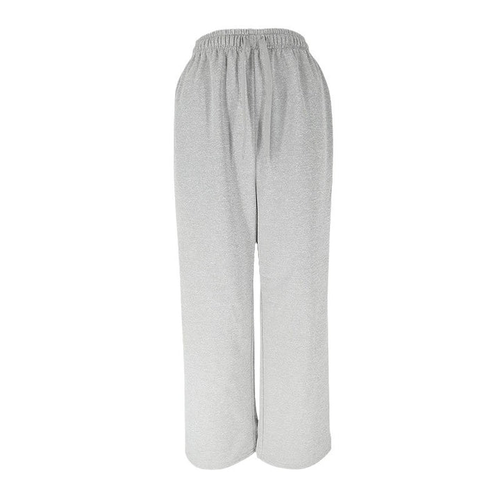 Damen Bequeme Freizeithose mit elastischem Taillenzug und weitem Bein Echo Archiv