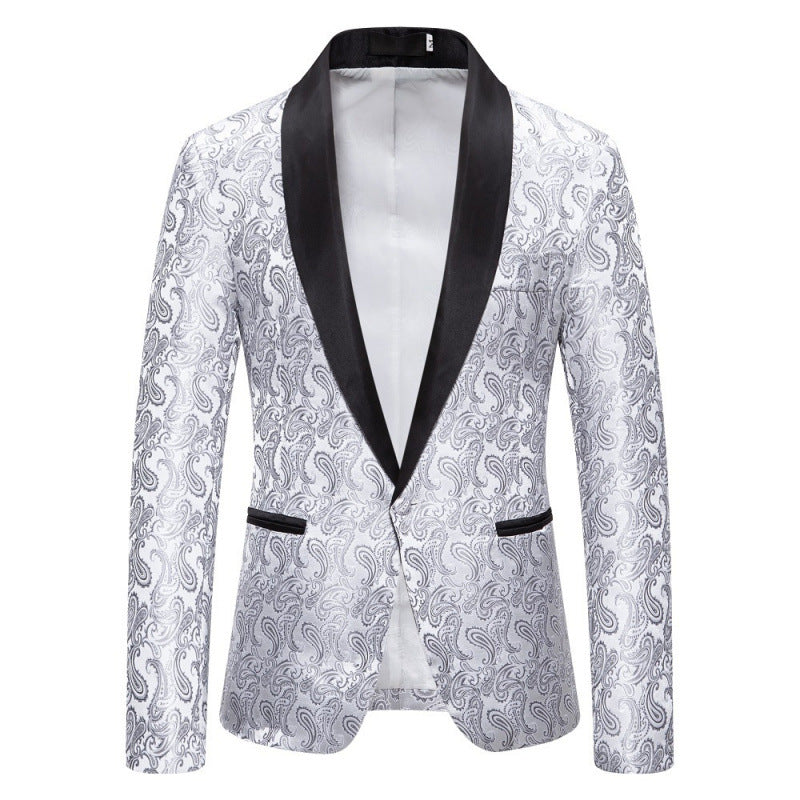 Herren Exklusive Smokingjacke mit filigranem Muster Echoarchiv