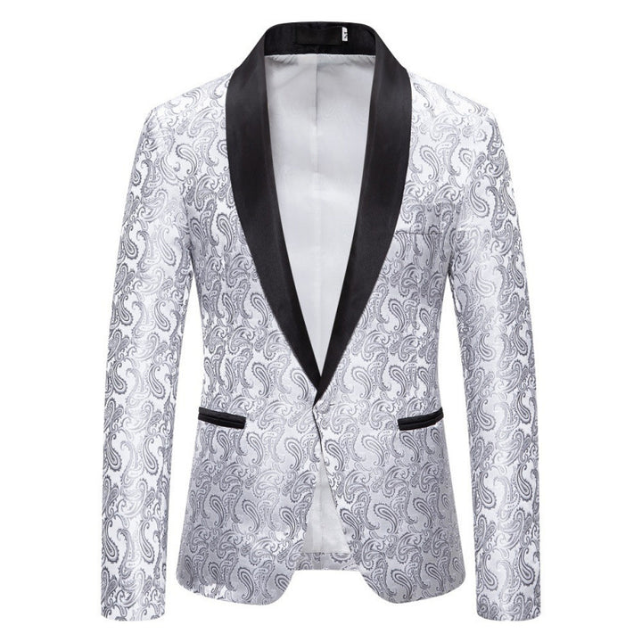 Herren Exklusive Smokingjacke mit filigranem Muster Echoarchiv