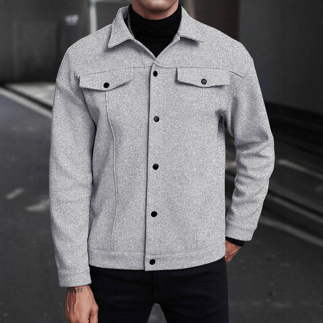 Herren modische Overshirtjacke Echoarchiv