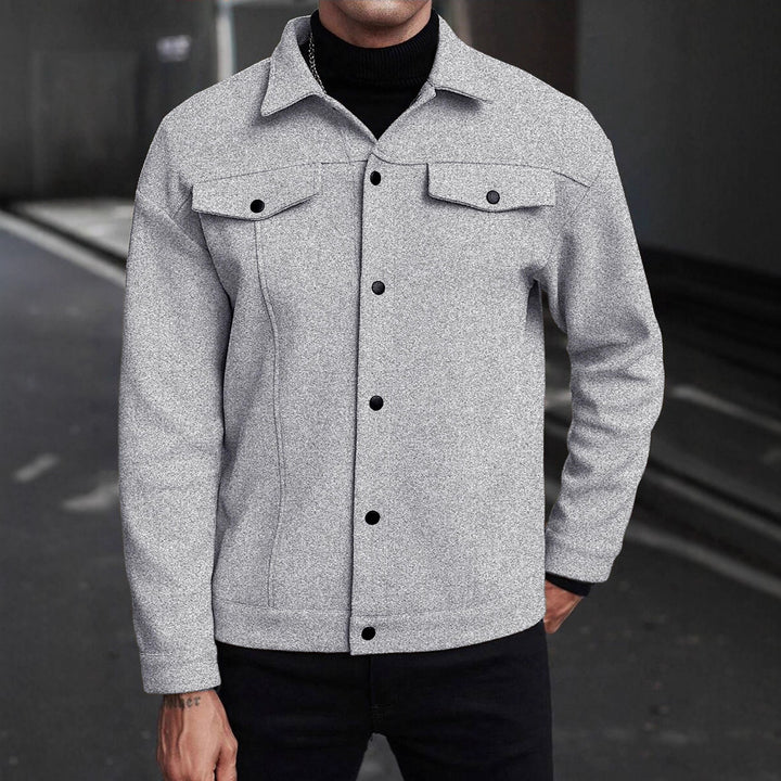 Herren modische Overshirtjacke Echoarchiv