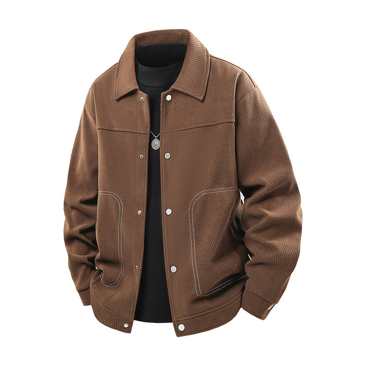 Herren Freizeitjacke mit großzügigen Taschen und eleganter Textur Echo Archiv